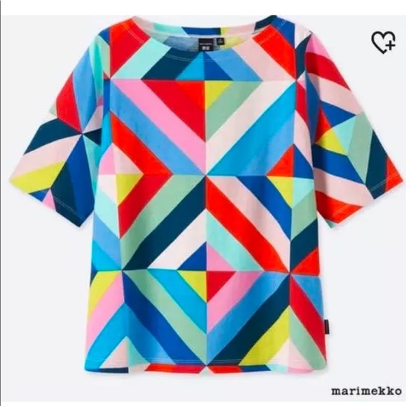 Uniqlo Tops - Marimekko X Uniqlo Patchwork T-Shirt HTF